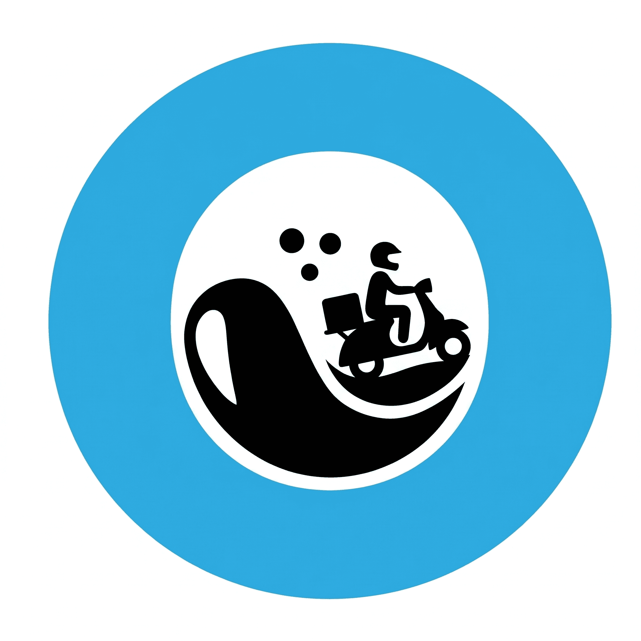 The Orchid Laundry Rider App Logo
