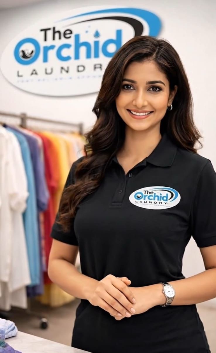 Professional Laundry Service - Mother and Child